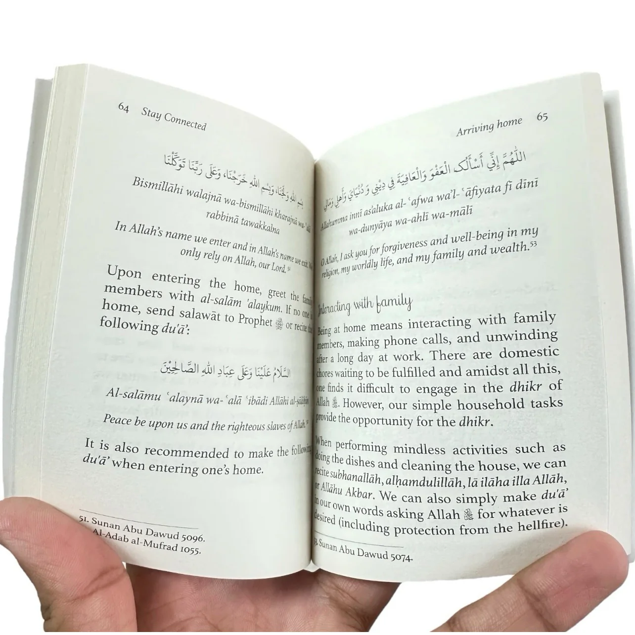 Stay Connected: A Pocket Guide of Prayers for Muslims by Abeer Arain Pocket Sized - Image 6