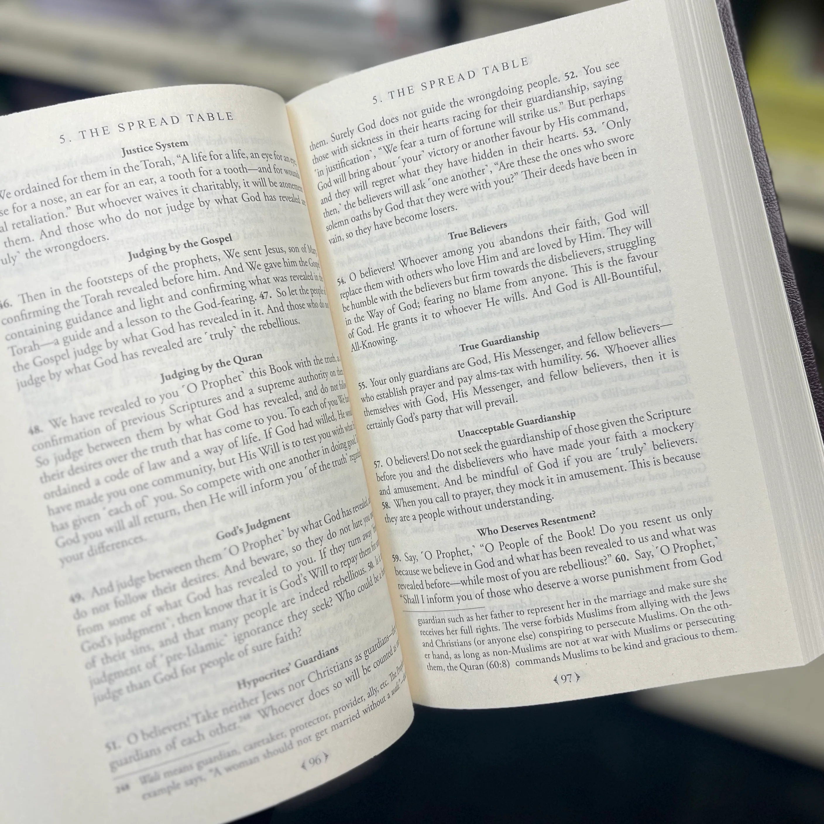 The Clear Quran English Only Quran Translation Hardback Book - Image 4