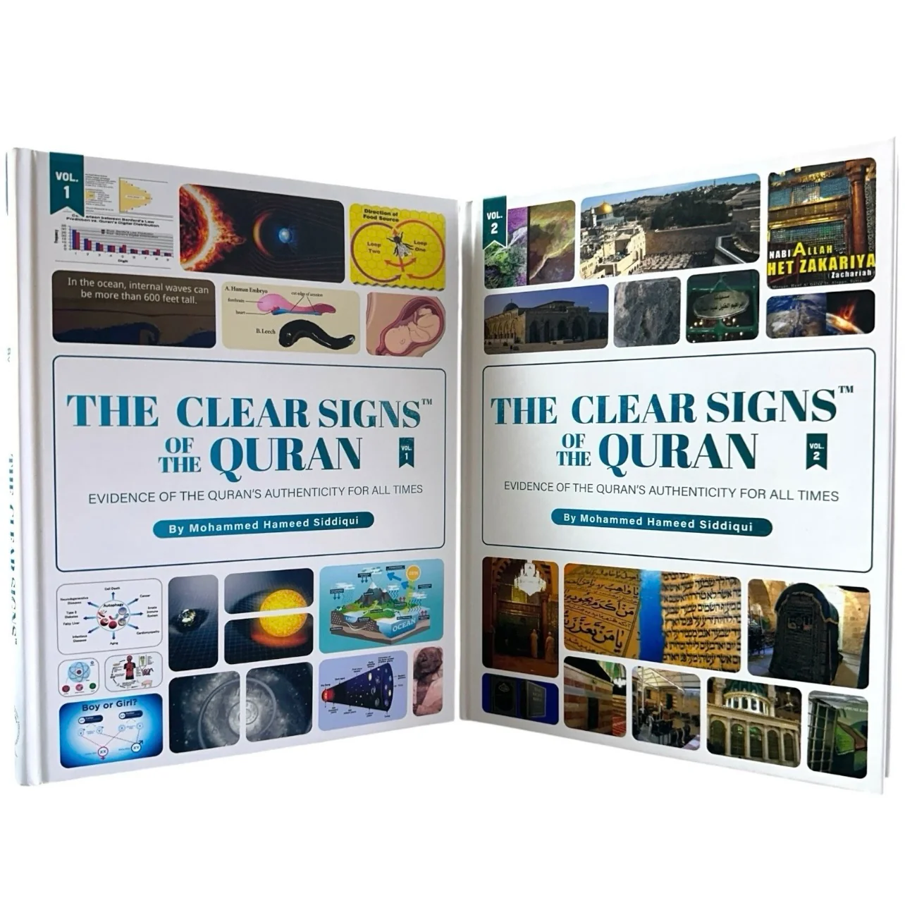 The Clear Signs of the Quran (2 Vol Set) Evidence of Quran's Authenticity HB
