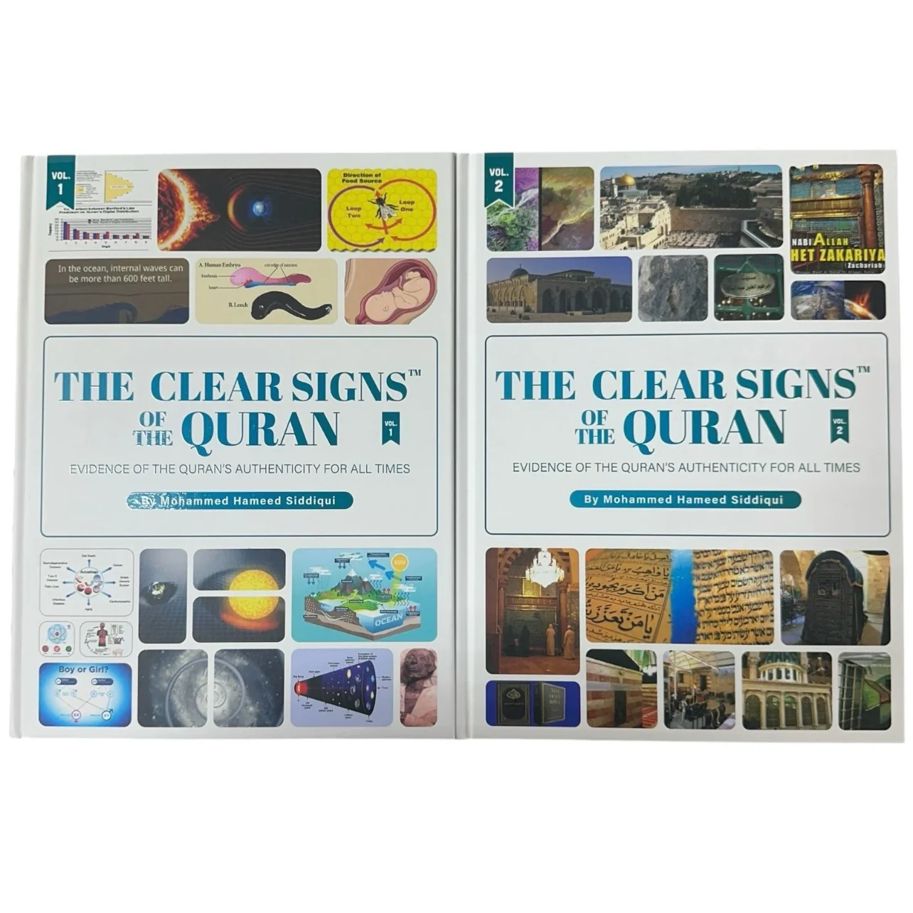 The Clear Signs of the Quran (2 Vol Set) Evidence of Quran's Authenticity HB - Image 3