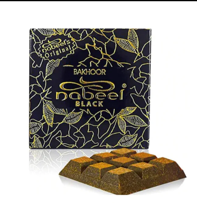 (VARIETY 5 PACK) 40g Bakhoors - Nabeel, Nabeel Black, Makh Mikh, Nasaem, Wow - Image 4