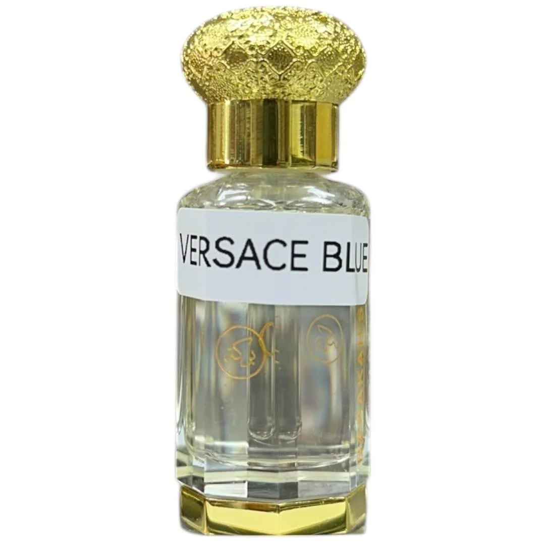 Versace Blue - 12ml Concentrated Attar Perfume Oil Long Lasting Alcohol Freei - Image 2